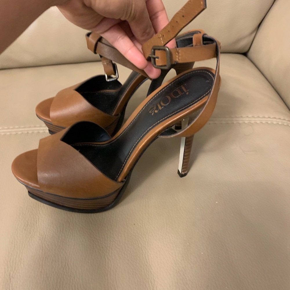 Brown heels
